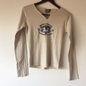 Rare French DDP  tiger long shirt